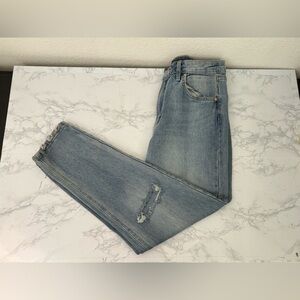Wild Fable Jeans Women’s Size 12 Super High Rise Baggy Jean Ripped Y2K Blue​​